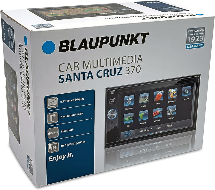 Blaupunkt Santa Cruz 370 DAB, 2-DIN Car-Multimedia, 6,2 Zoll Touchscreen, Navigation vorbereitet (So