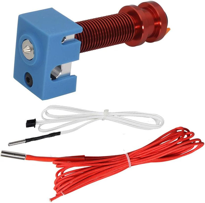 All Metal Smart Hotend mit beschichteter Verschleissdüse 0,4 mm 24 V mit HT-NTC100K Thermistor kompa