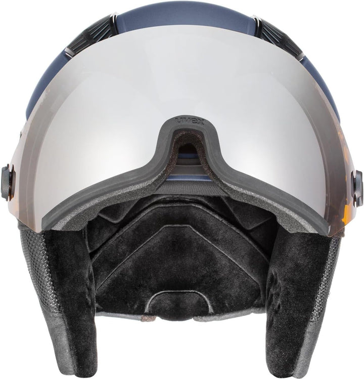 Uvex hlmt 600 Visor Leaf-Black matt 55-57 cm, 55-57 cm