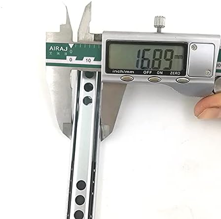 SENRISE 3 Paar Schubladenschienen aus Metall mit Kugellager für Möbelschublade (400 mm Länge) 6 400(