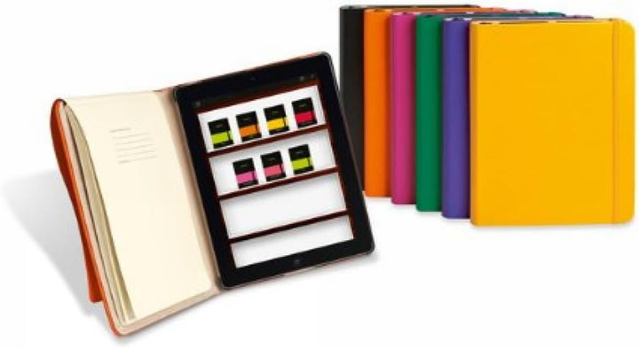 Moleskine Cover für Digitalgeräte / iPad3 + iPad4 / Slim / Schwarz