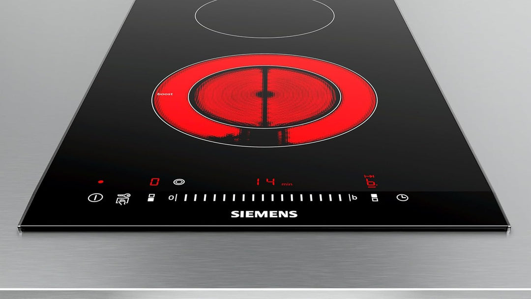 Siemens ET375FFP1E iQ300 Domino-Kochfeld / 2 Heizelemente / 30.2 cm / TouchSlider / Kindersicherung