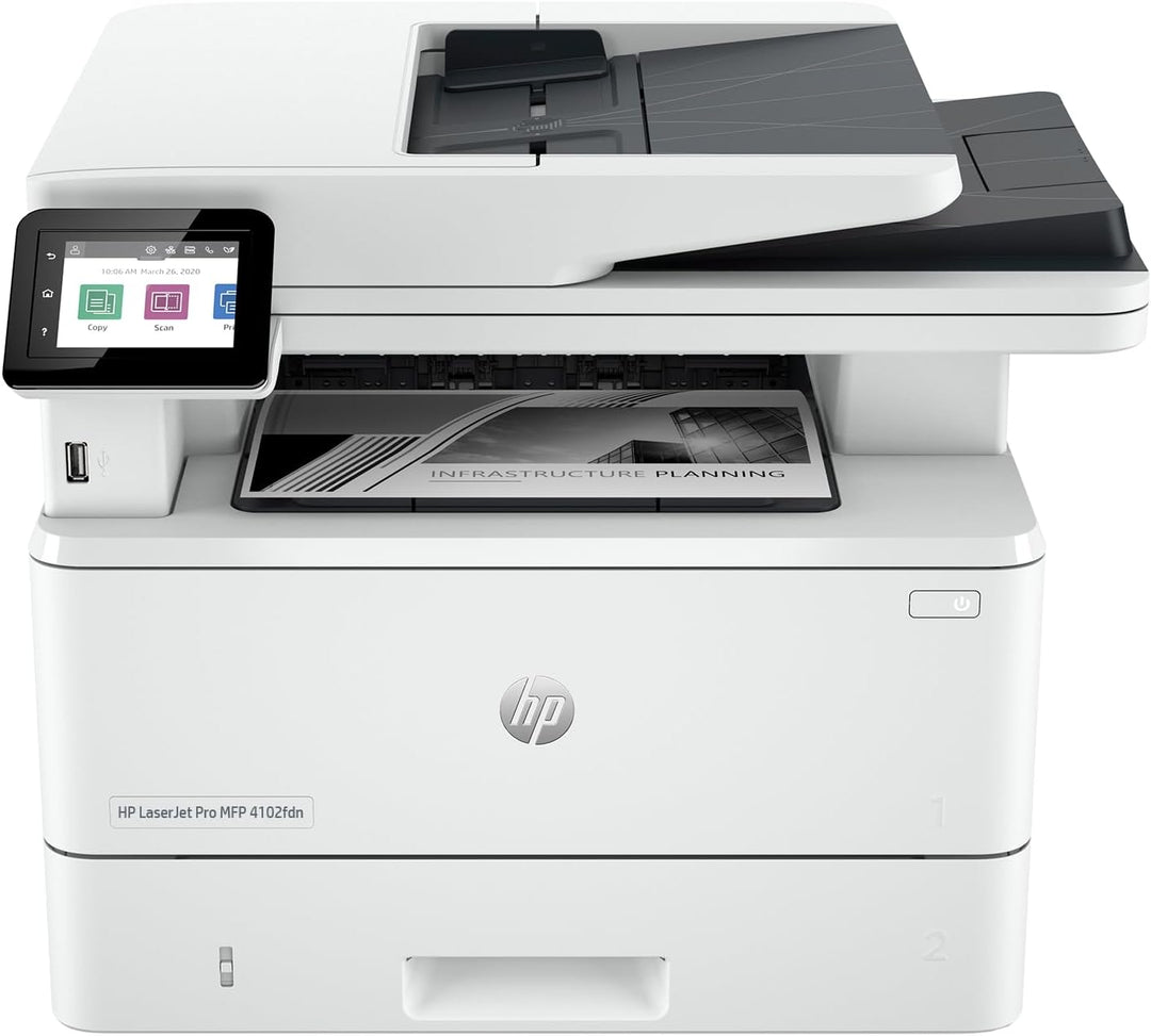 HP LaserJet Pro MFP 4102fdn Multifunktions-Laserdrucker, Fax, Automatischer beidseitiger Druck, Hohe