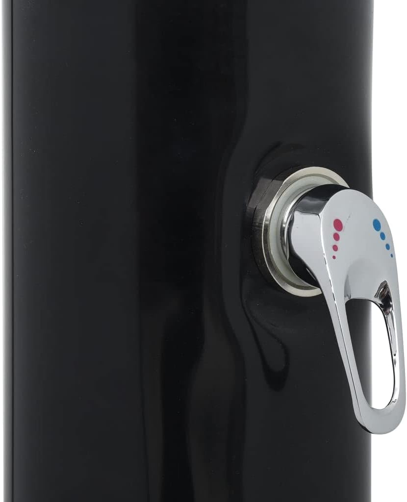 vidaXL Solardusche Gartendusche Pooldusche Aussendusche Campingdusche Camping Solar Dusche Brause Re