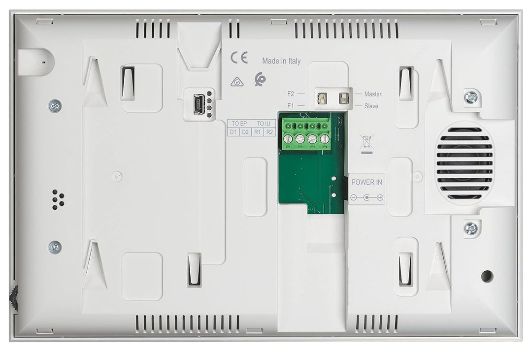 Legrand, Wi-Fi Video-Türsprechanlagen-Set mit 2-Draht-Anschluss, 7-Zoll-Hochglanz-Farbmonitor und We