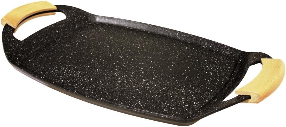 Baumalu 384131 Tablett, Aluminiumguss, 48.5 x 28.5 x 3.7 cm