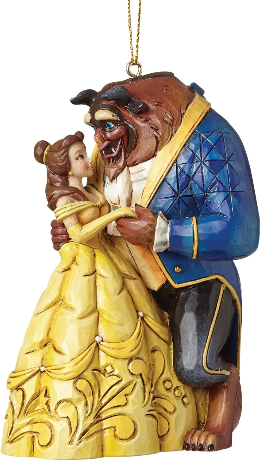 Disney Tradition Beauty & The Beast (Hanging Ornament) für Weihnachten Single, Single