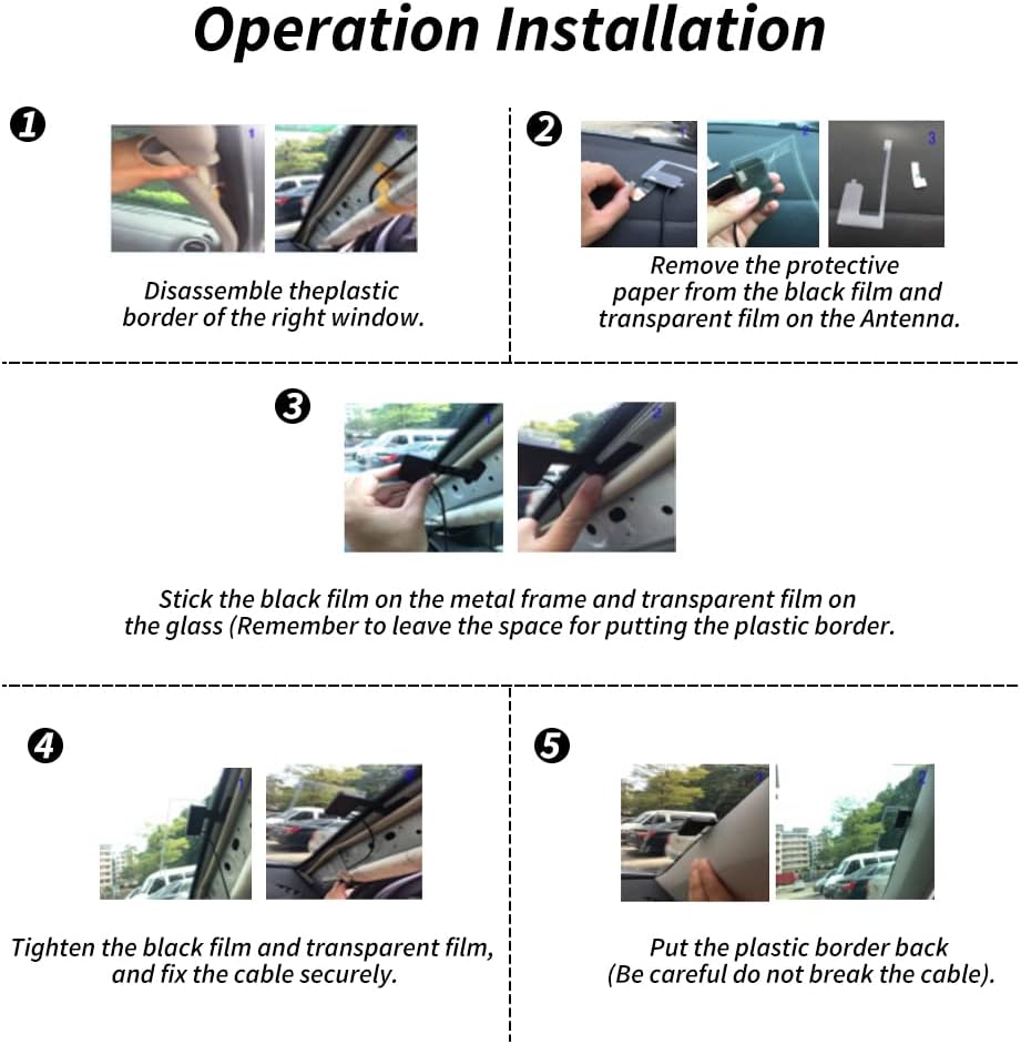 Hikity DAB/DAB+ Digital Adapter Tragbarer DAB+ Radio Tuner Empfänger mit Antenne+SMA Glass Antenne S