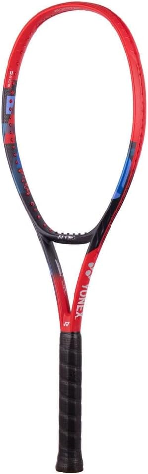 YONEX Vcore 100 (300G) Scarlet unbesaitet 300g Tennisschläger Turnierschläger Rot - Blau, 1