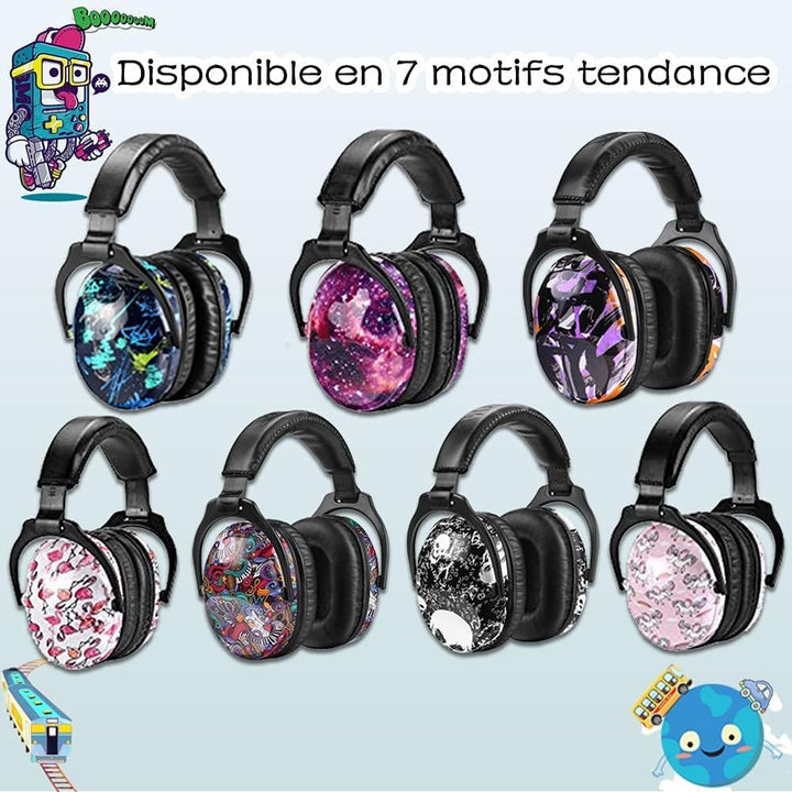 ZOHAN 030 Gehörschutz Kinder, Lärmschutz Kopfhörer Kinder mit Autismus, Passiver Kapselgehörschutz f