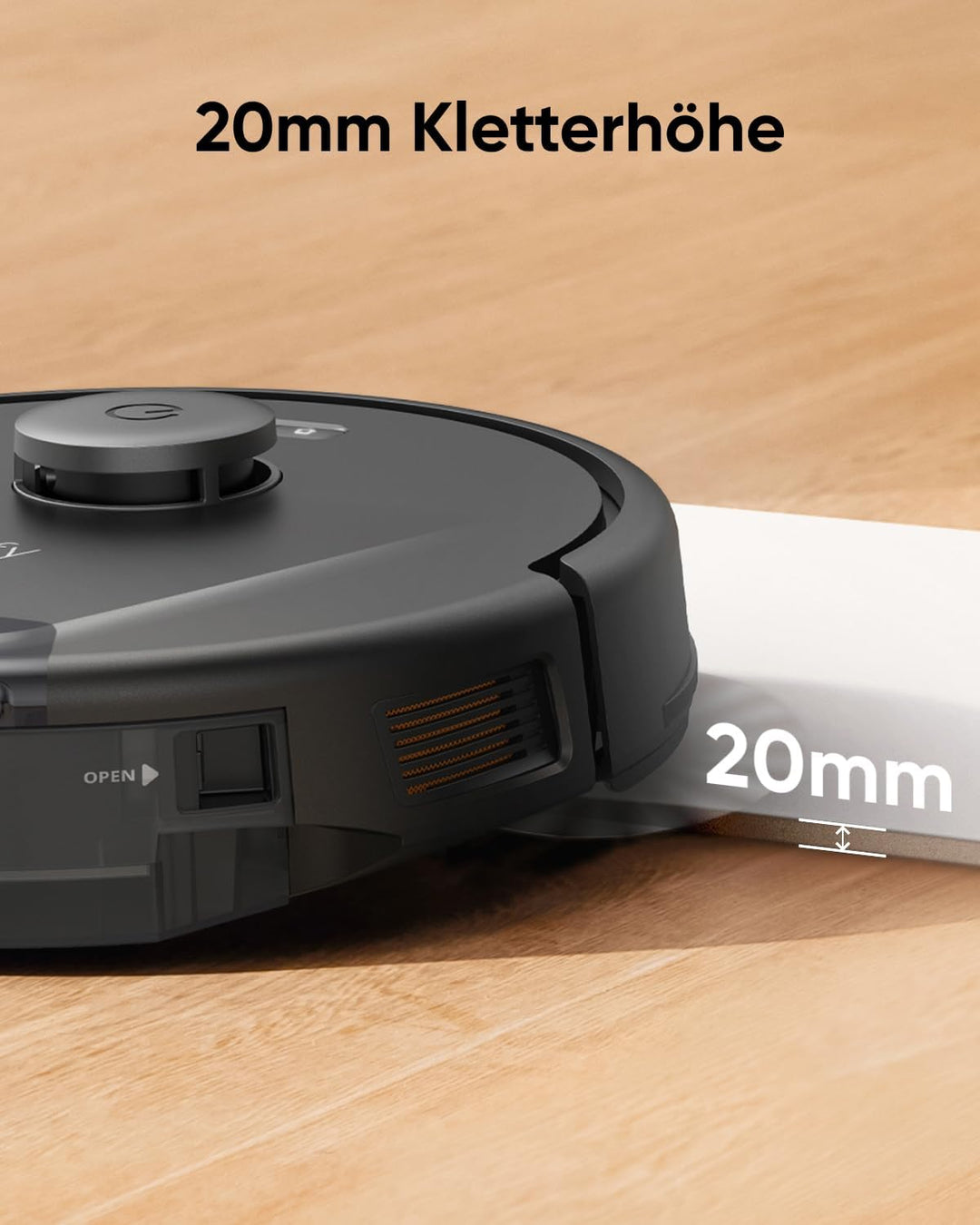 eufy L60 Saugroboter mit Wischfunktion, Ultra Starke 5.000Pa Saugkraft, iPath Laser-Navigation, für