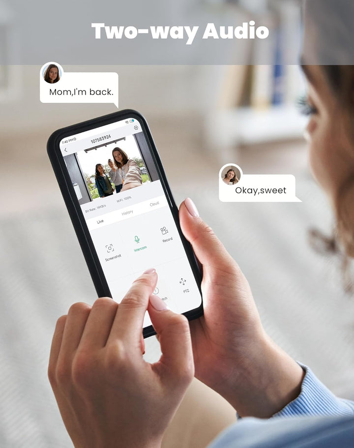 FOAOOD 2K Überwachungskamera Aussen Akku, 360°PTZ Kamera Überwachung Aussen Solar, Aussenkamera mit