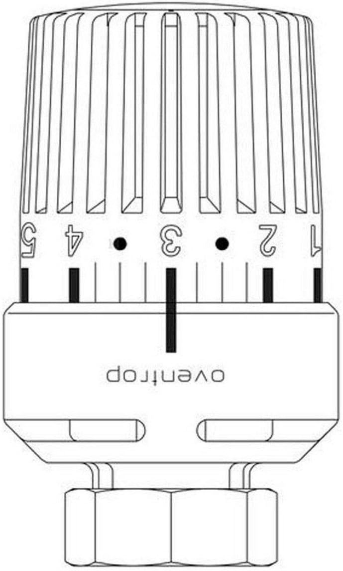 Oventrop Thermostat Uni RTL weiss