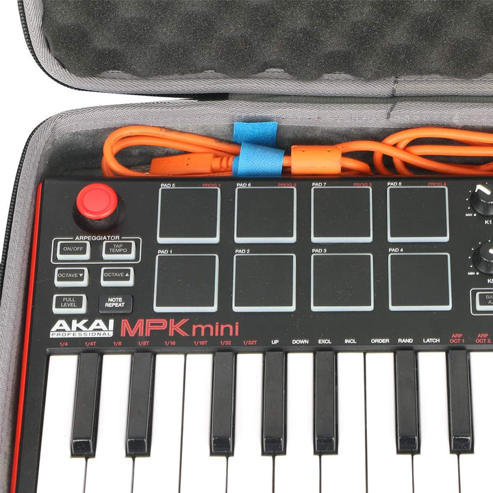 co2CREA Case Hart reiseschutzhülle Etui Tasche für AKAI Professional MPK Mini MKII/MPK Mini Play 25-