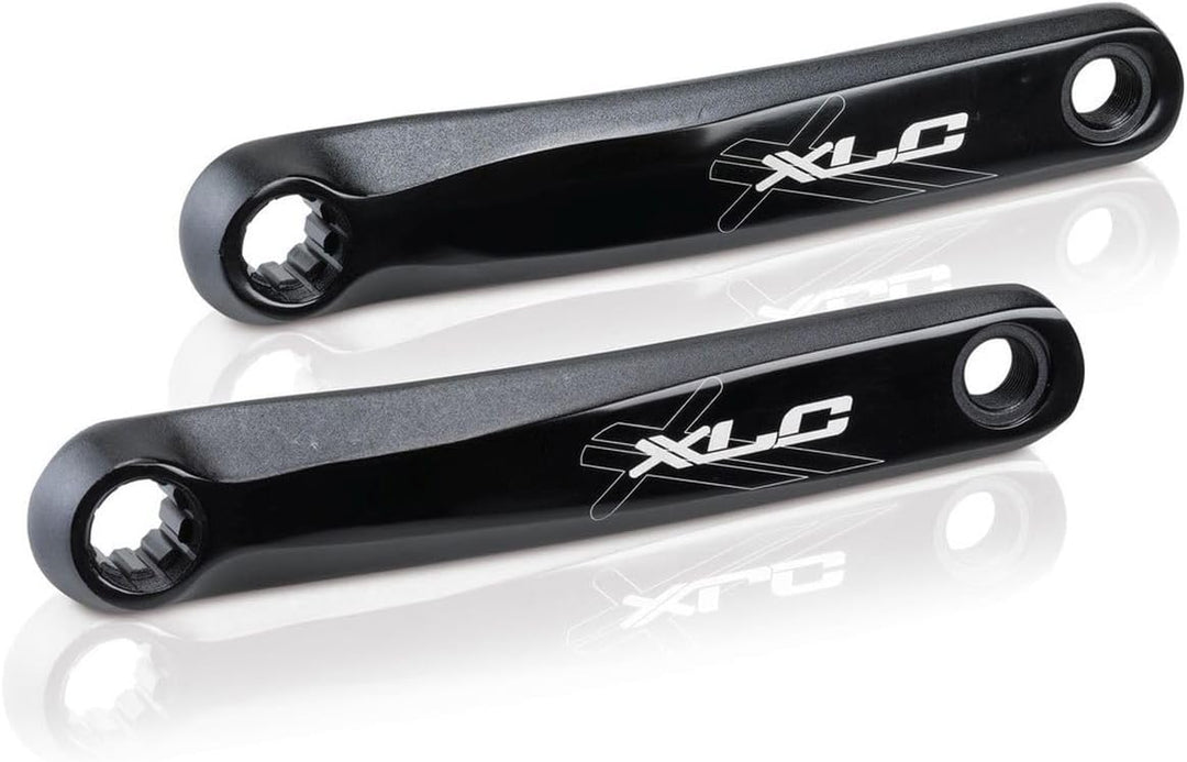 XLC Unisex – Erwachsene Kurbelset-2502850107 Kurbelset, Schwarz, 165 mm EU 165 mm EU Schwarz, 165 mm
