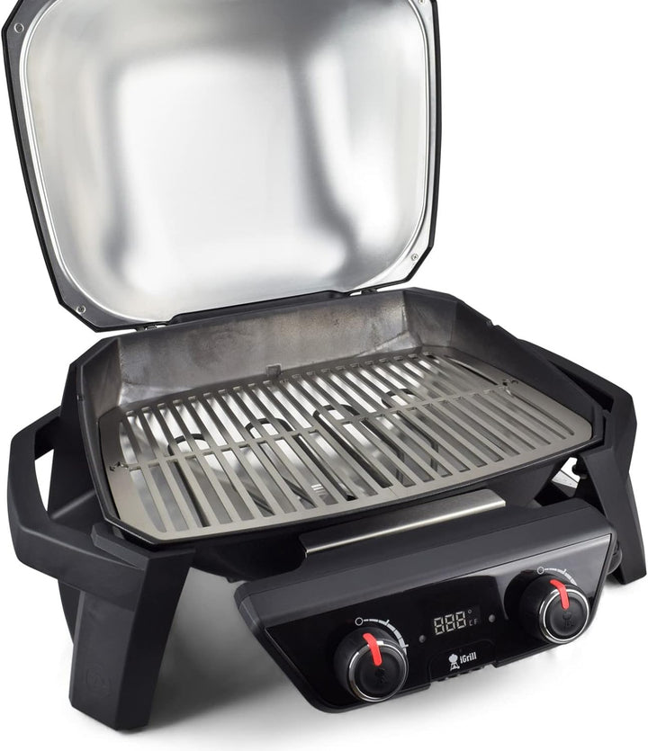 Edelstahl INOX Grillroste für Weber Pulse 2000 | spülmaschinenfest - Set aus 2 Hälften Grillrost Pul