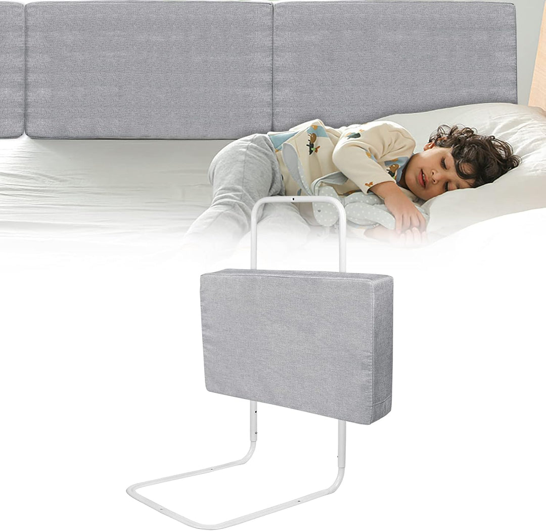 LZQ Kinderbettgitter Bettschutzgitter,Rausfallschutz Bett fĂŒr Kinder 120cm,Höhenverstellbar Bettgitt