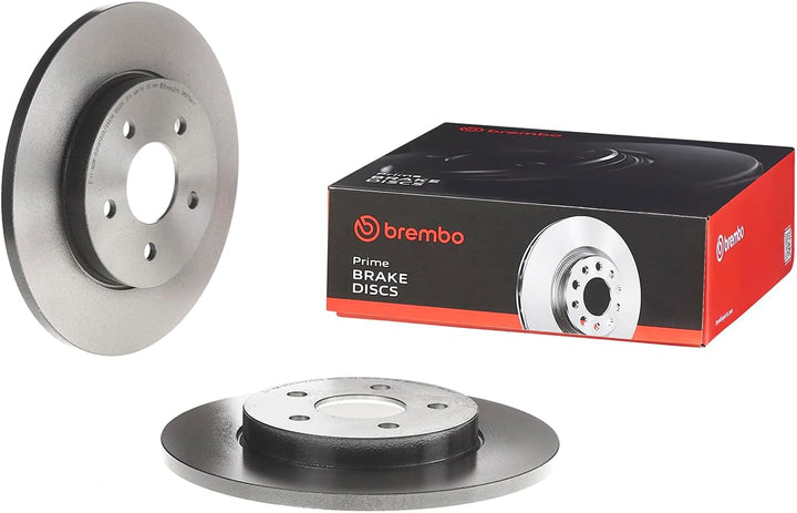 Brembo 08.9734.11 Hintere Bremsscheibe, Anzahl 2