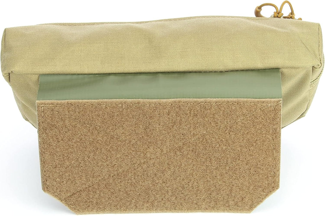 Zentauron Fronttasche für Plattenträger 20 x 15 x 5 cm I Volumen 2 L I Bauchtasche Militär aus Cordu