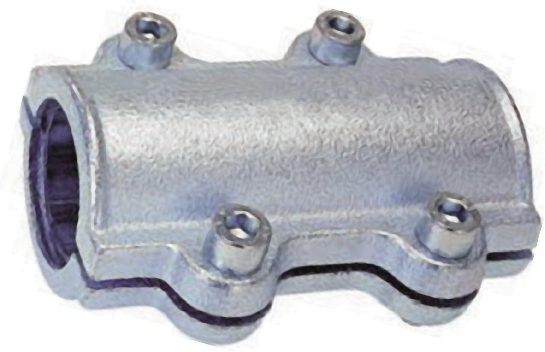 Gebo Dichtschelle für Stahlrohr 1 1/4 Zoll, Typ DS, Reparaturschelle, zum Abdichten, 42,4 mm, Temper