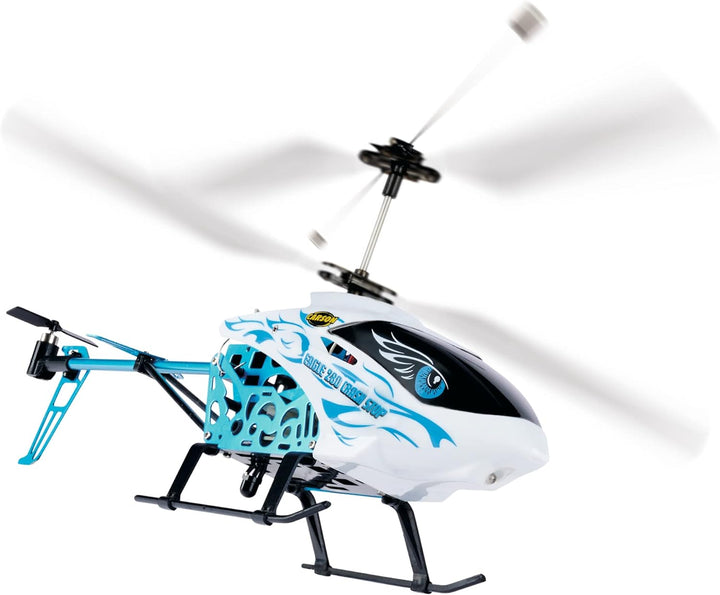 Carson 500507169 Eagle 280 Crash Stop 2,4 GHz 100% RTF – RC Heli, Ferngesteuerter Helikopter, Robust