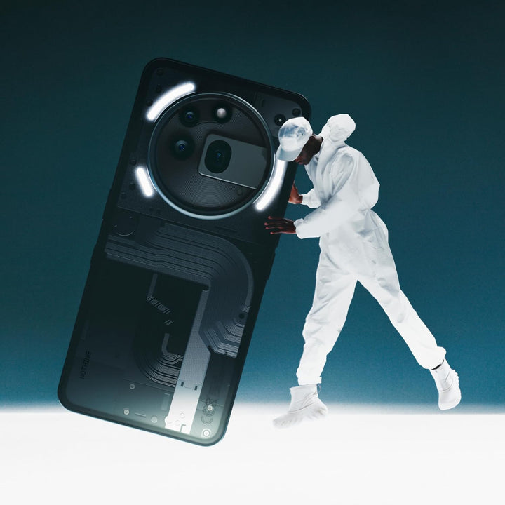 Nothing Phone (3a) Pro 256 GB - Handy mit 50 MP Periskop-Kamera, 50 MP Hauptkamera, 60-facher Ultra-