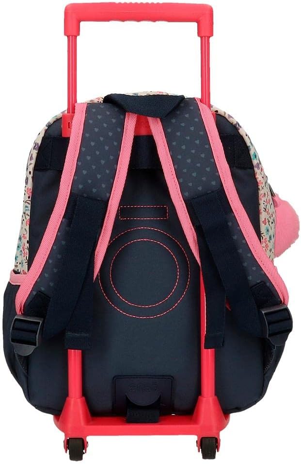 Enso Travel Time Vorschulrucksack, anpassbar, Blau, 25 x 32 x 12 cm, Polyester, 9,6 l Rucksack 32, R