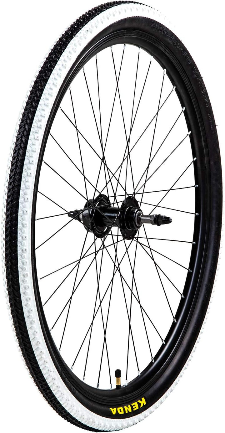 Galano Laufradsatz 650B 27,5Zoll Mountainbike Fahrrad MTB Aluminium Felgen Kenda hinten, hinten