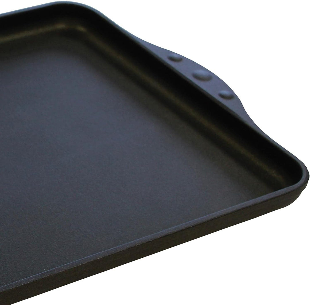 Eurolux Teppanyaki Grillplatte 43 x 28 cm - alle Herdarten inkl. Induktion - Anfihaftversiegelung -