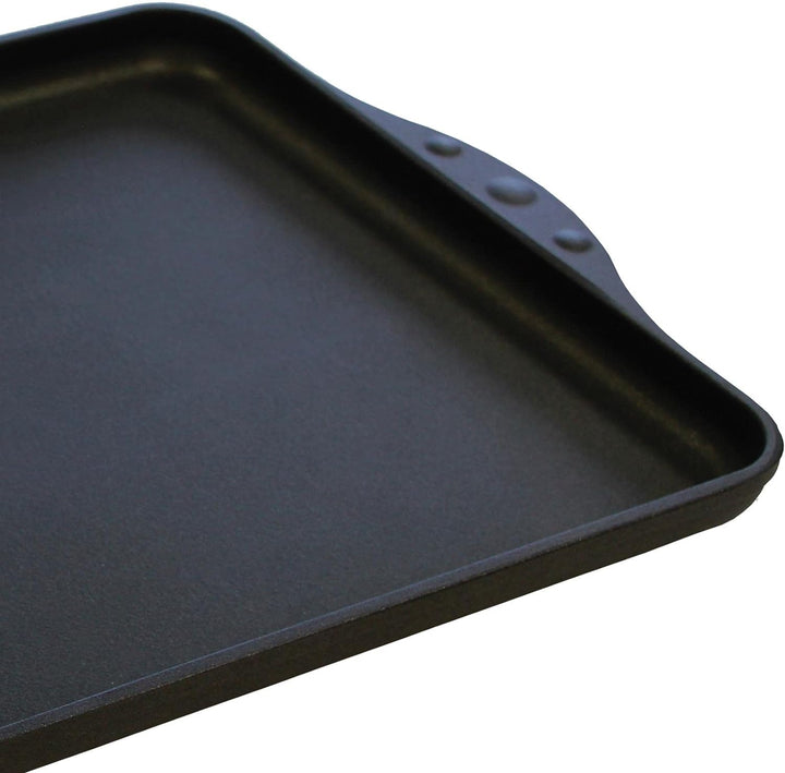 Eurolux Teppanyaki Grillplatte 43 x 28 cm - alle Herdarten inkl. Induktion - Anfihaftversiegelung -
