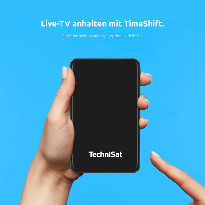 TechniSat DIGIT ISIO S4 – Twin Sat-Receiver mit alphanumerischem Display (HDTV Twin-Tuner, DVB-S2, P