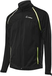 Loeffler HR. Zip-Off Jacke WS Softshell Mauritius/schwarz 46 BLACK/NEON YELLOW, 46 BLACK/NEON YELLOW