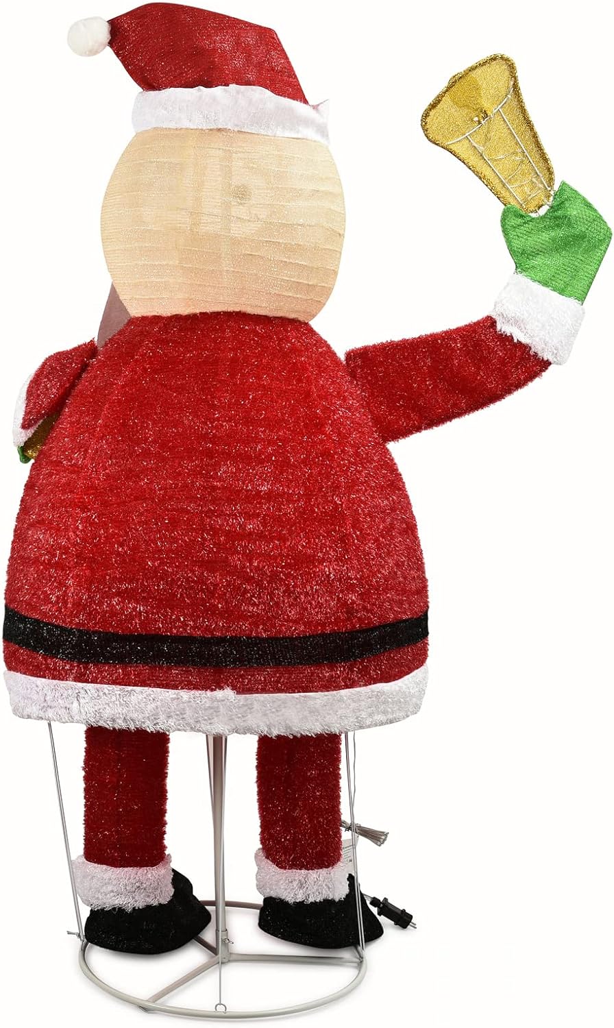 DMS LED Weihnachtsmann Weihnachtsfigur mit 200 LEDs Weihnachtsbeleuchtung für aussen und innen Weihn
