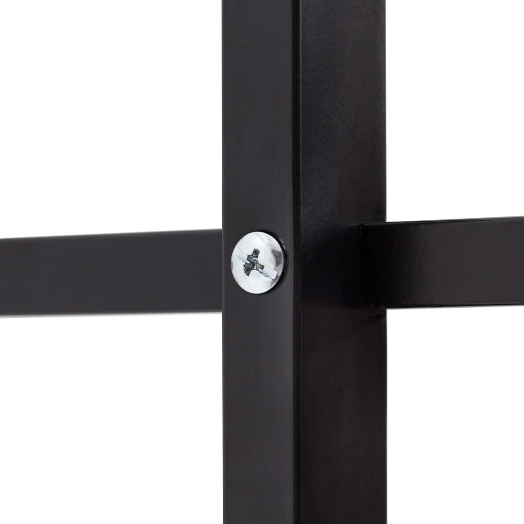 Relaxdays Handtuchständer mit 2 Handtuchstangen in U-Form HBT 82 x 44 x 28 cm Handtuchhalter stehend