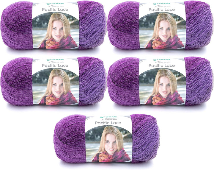 Gründl Pacific Lace (Farbverlaufsgarn mit wollartigem Charakter aus 80 % Polyacryl, 10 % Wolle, 10 %