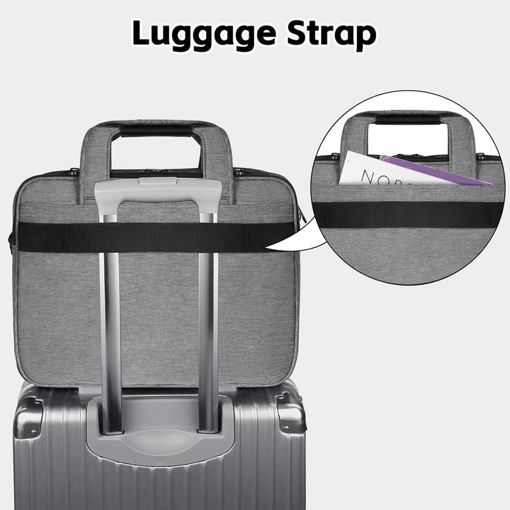 MATEIN Laptoptasche 15,6 Zoll, Laptop Tasche Business Aktentasche Herren Notebook Computer Multifunk