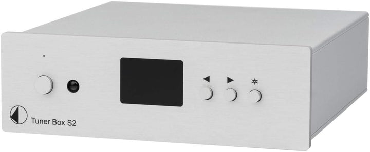 Pro-Ject Tuner Box S2, Miniatur FM-Tuner (Silber) silber / schwarz, silber / schwarz