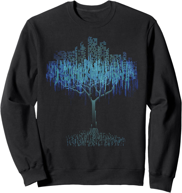 Binary Tree Coding Computer Programmer Gift Sweatshirt