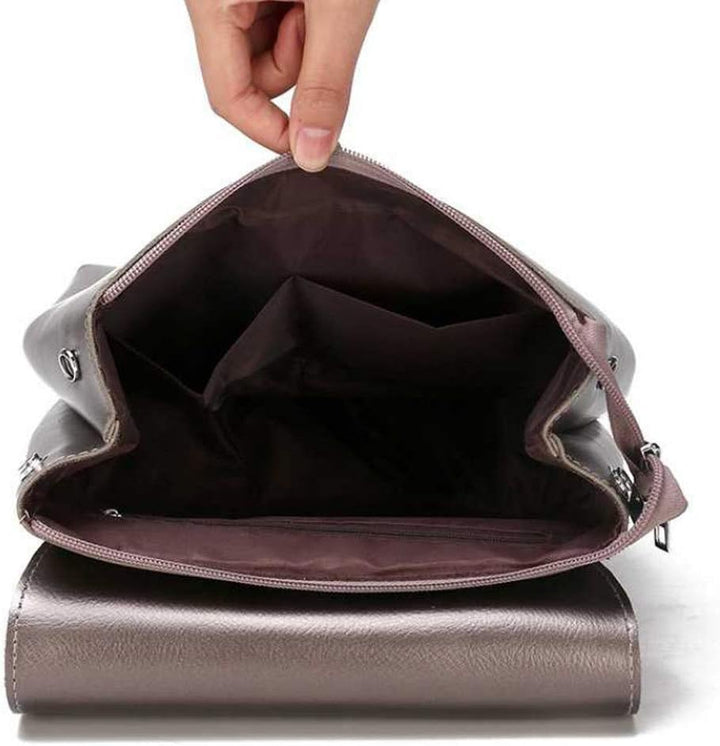 BUKESIYI Damen Tasche Rucksack Handtasche Frauen Backpack Klein Anti Diebstahl Schulrucksack Laptop