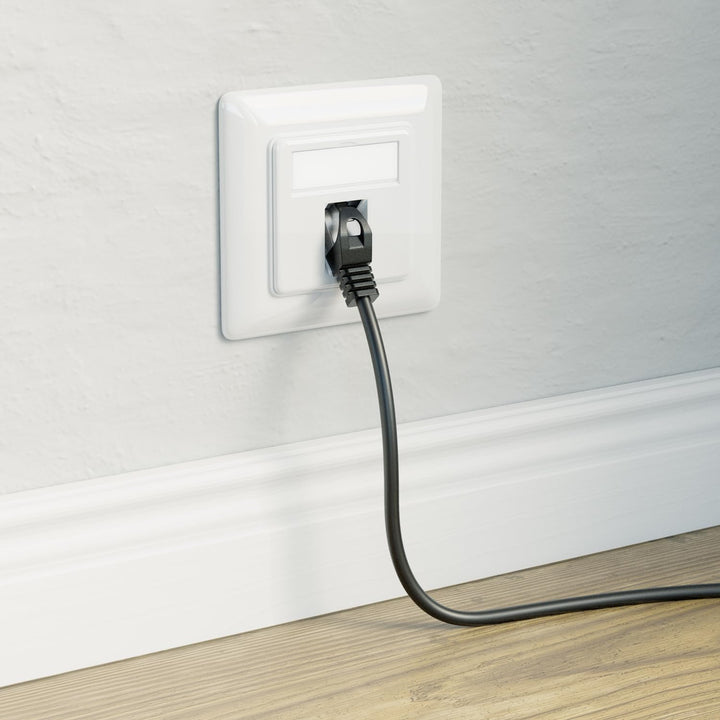 deleyCON 5x CAT6a Keystone Netzwerkdosen Set Unterputz 5x Netzwerkdose 5x Keystone Modul STP Geschir
