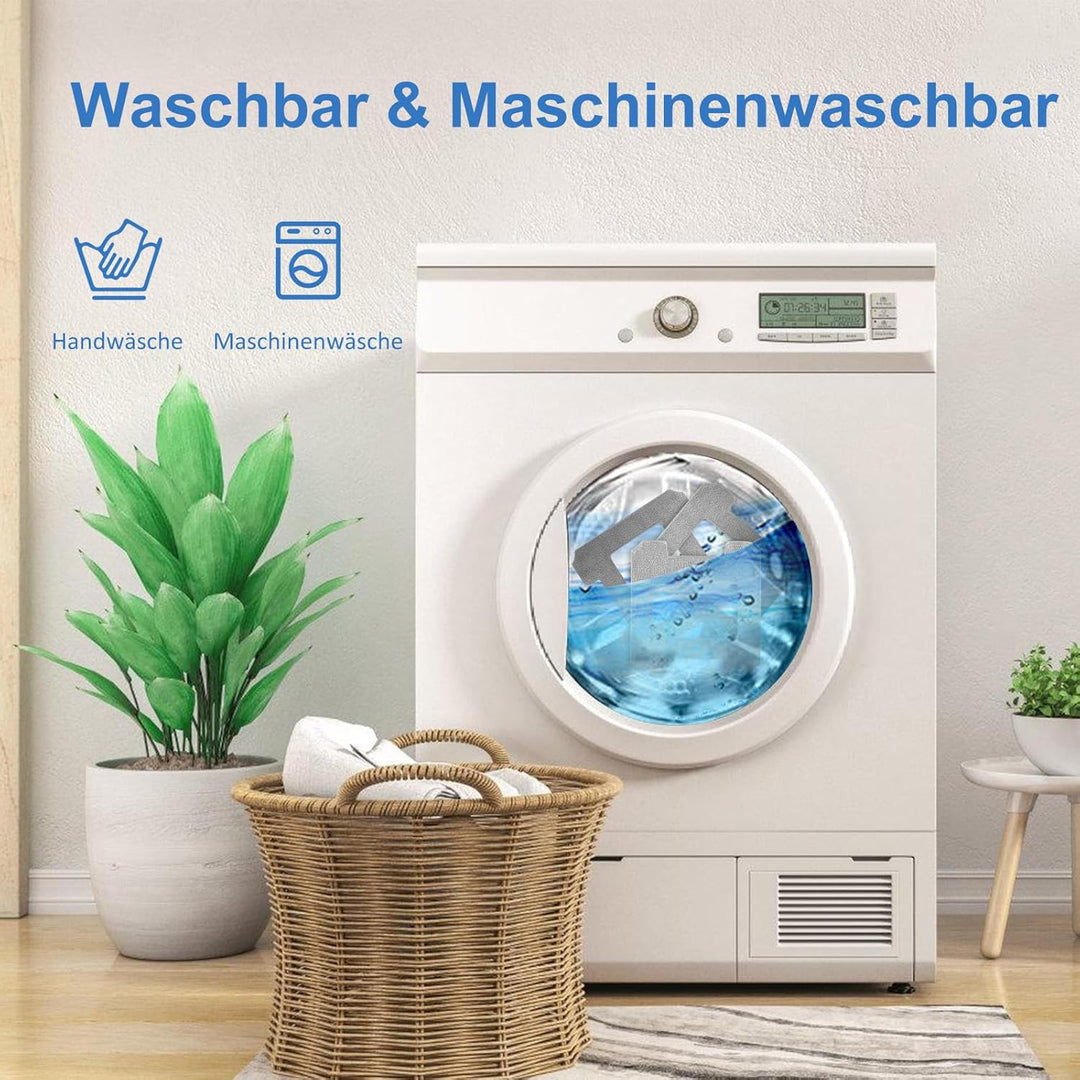 NIXOOT 12 Stück Reinigungspad Ersatzteile für ECOVACS WINBOT W2 Omni / W2 / W1 Pro / W1 Fensterputzr