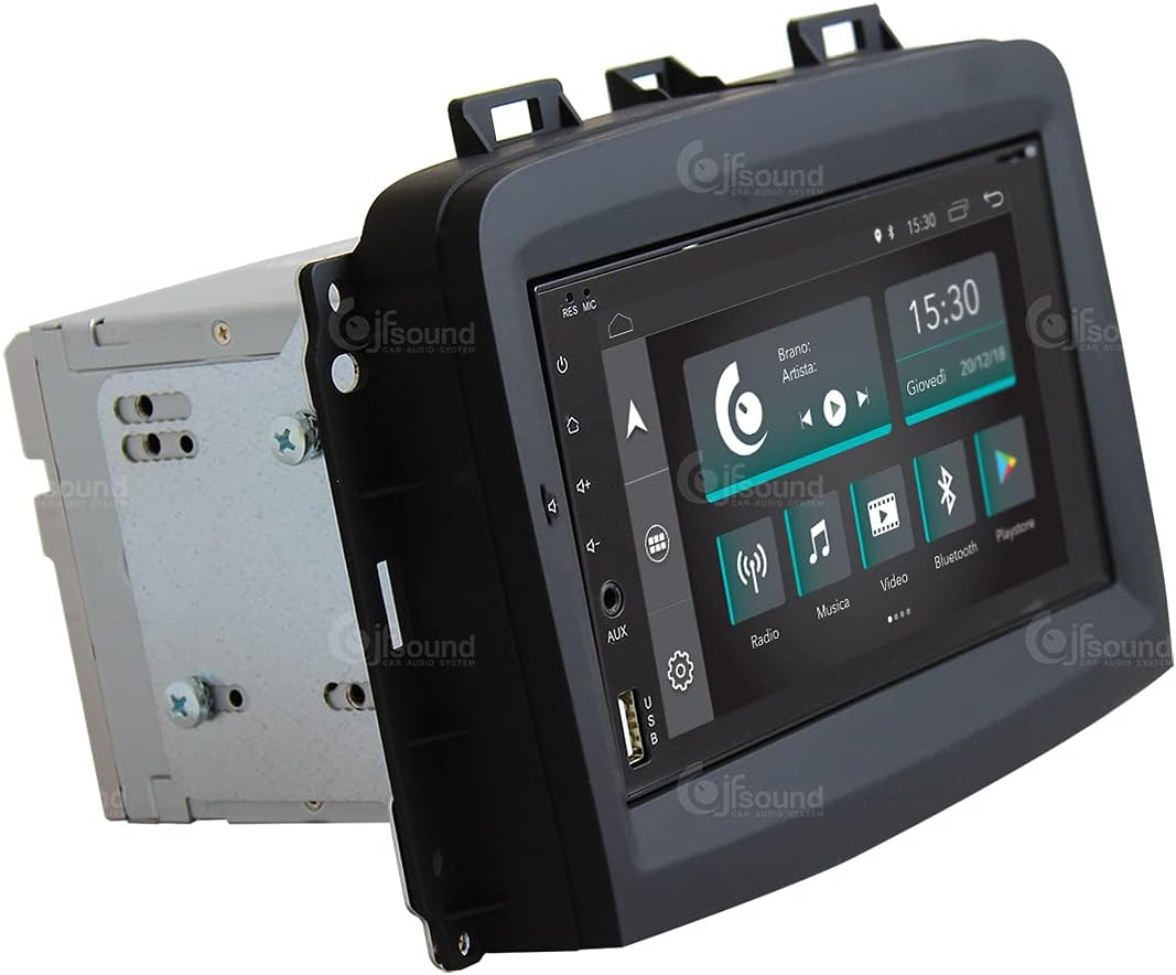 Costum fit Autoradio für FIAT 500L New Android GPS Bluetooth WiFi Dab USB Full HD Touchscreen Displa