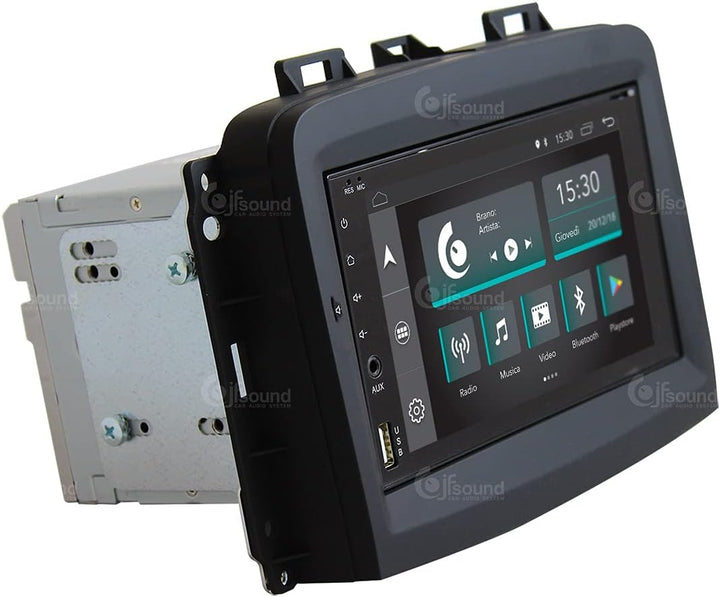 Costum fit Autoradio für FIAT 500L New Android GPS Bluetooth WiFi Dab USB Full HD Touchscreen Displa