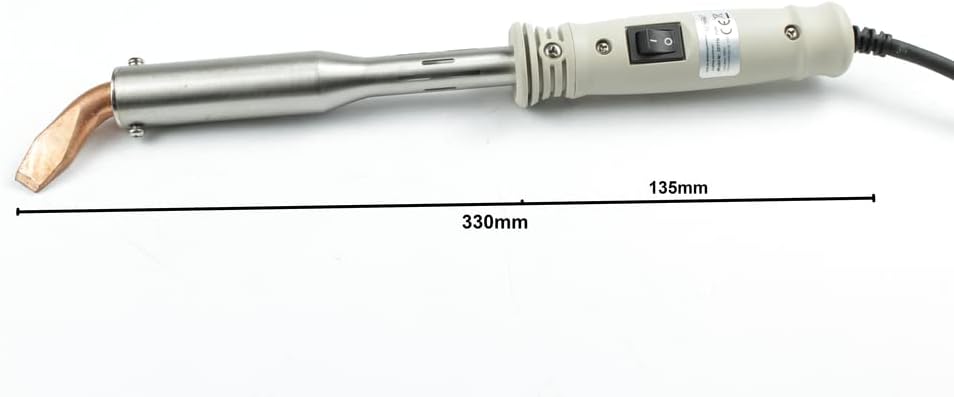Lötkolben mit Schalter 200W Dauerlötspitze Lötgerät mit Halterung Hochleistung