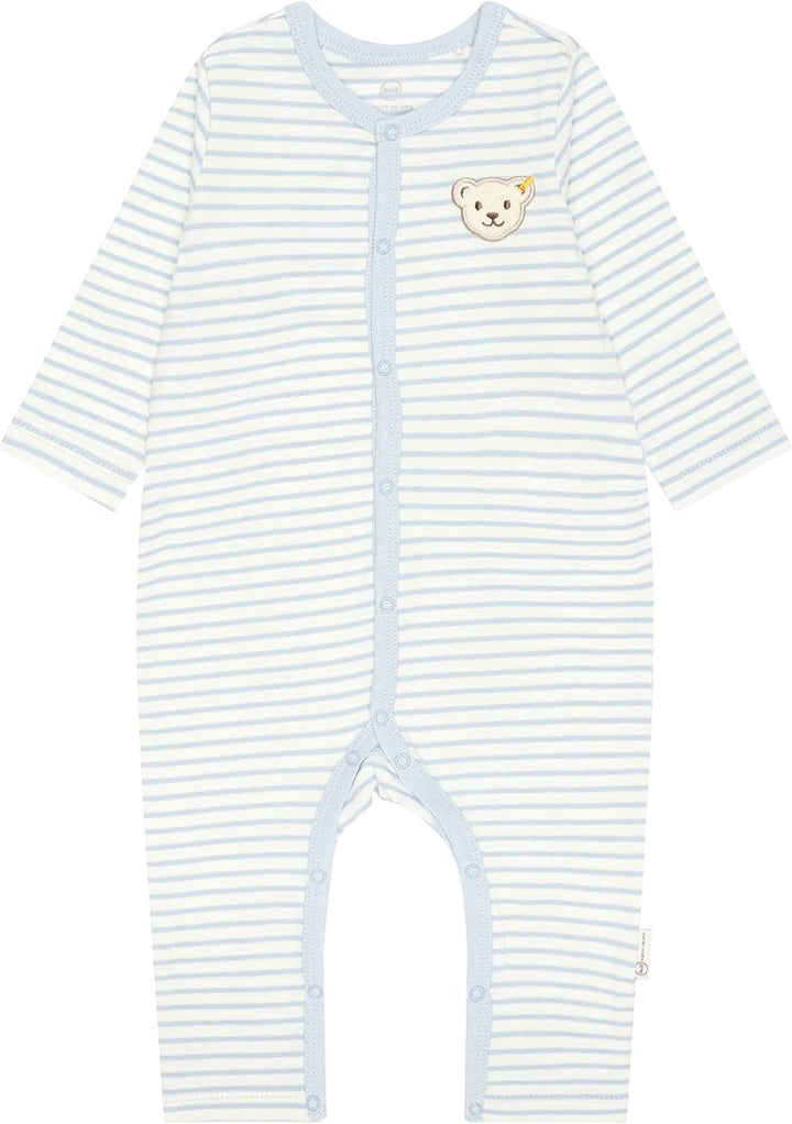 Steiff Unisex Baby Basic Kleinkind-Schlafanzüge 74 Celestial Blue, 74 Celestial Blue