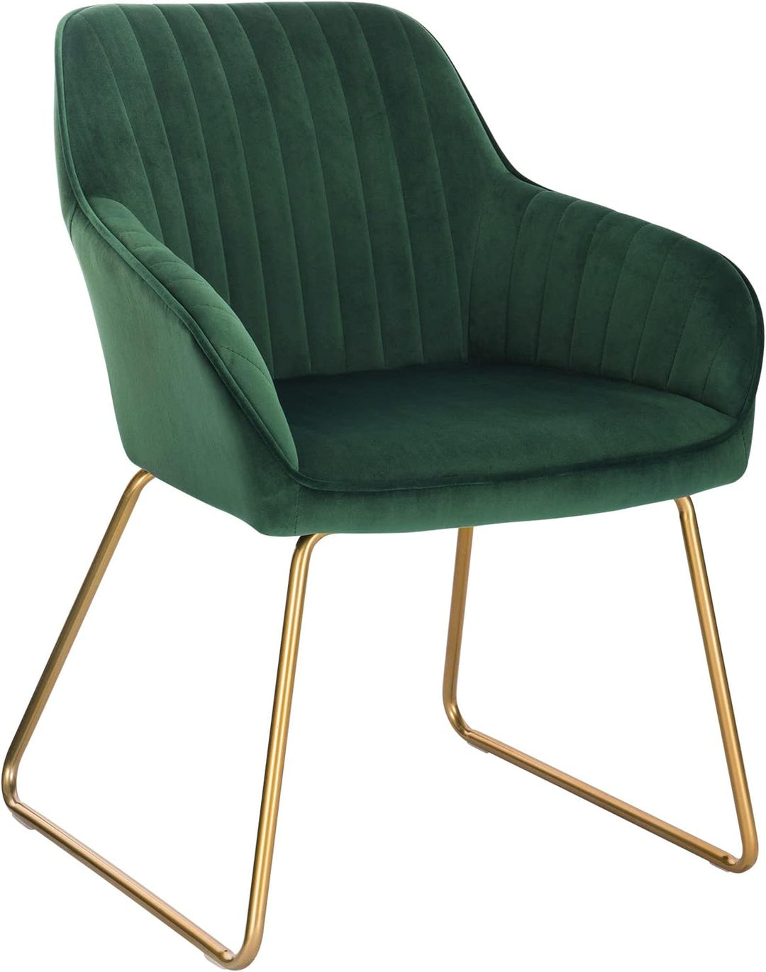 WOLTU Esszimmerstuhl 1 Stück Küchenstuhl Wohnzimmerstuhl Polsterstuhl Sessel, Armlehnstuhl mit Rücke