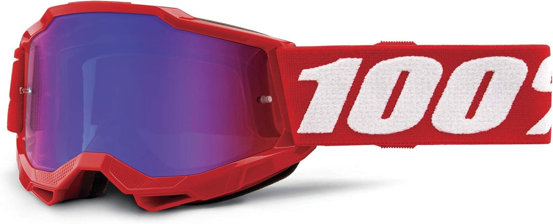 100% Unisex Speedcraft Sunglasses Einheitsgrösse Rot/Weiss, Einheitsgrösse Rot/Weiss