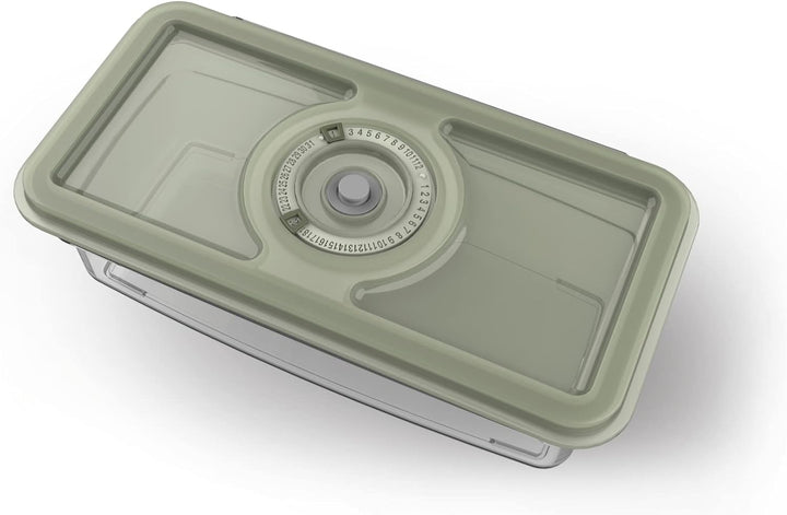 AEG AVFB1 Vakuumierbehälter-Set (2 Behälter, 1,6 & 1,0 Liter, Konservierung von Lebensmitteln & Nähr