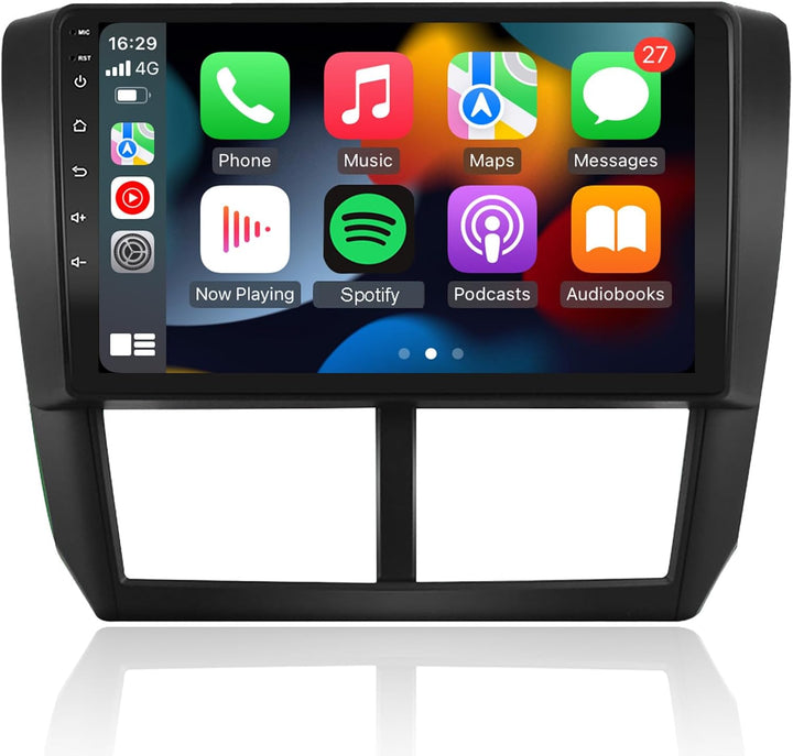 EZoneTronics Android 11 Auto Radio Stereo für Subaru Forester 2008-2012 9 Zoll Carplay Touchscreen G