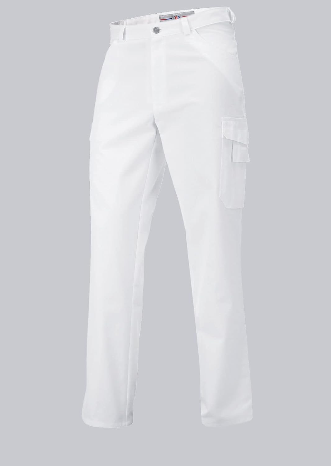 BP 1641-558-21-3XLn Unisex-Jeans, Jeans-Stil mit mehreren Taschen, 245,00 g/m² Stoffmischung, weiss,